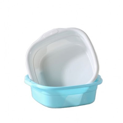 Thicken food grade bathroom hand hair washbasin, cheap plastic washing basin for kitchen